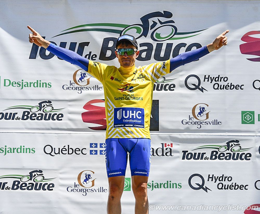 New overall leader Serghei Tvetcov (UnitedHealthcare Pro Cycling Team)