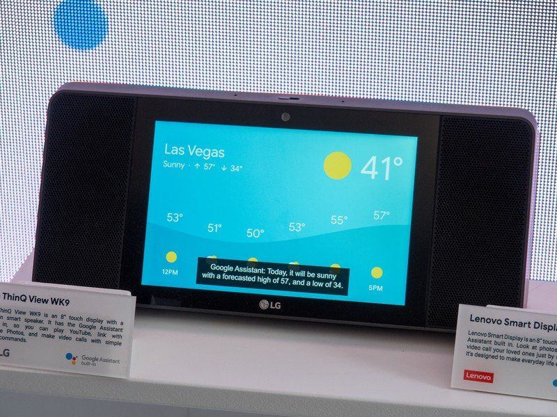 LG WK9 Smart Display