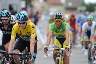 Froome: "It's quite painful but I was okay to finish the stage"