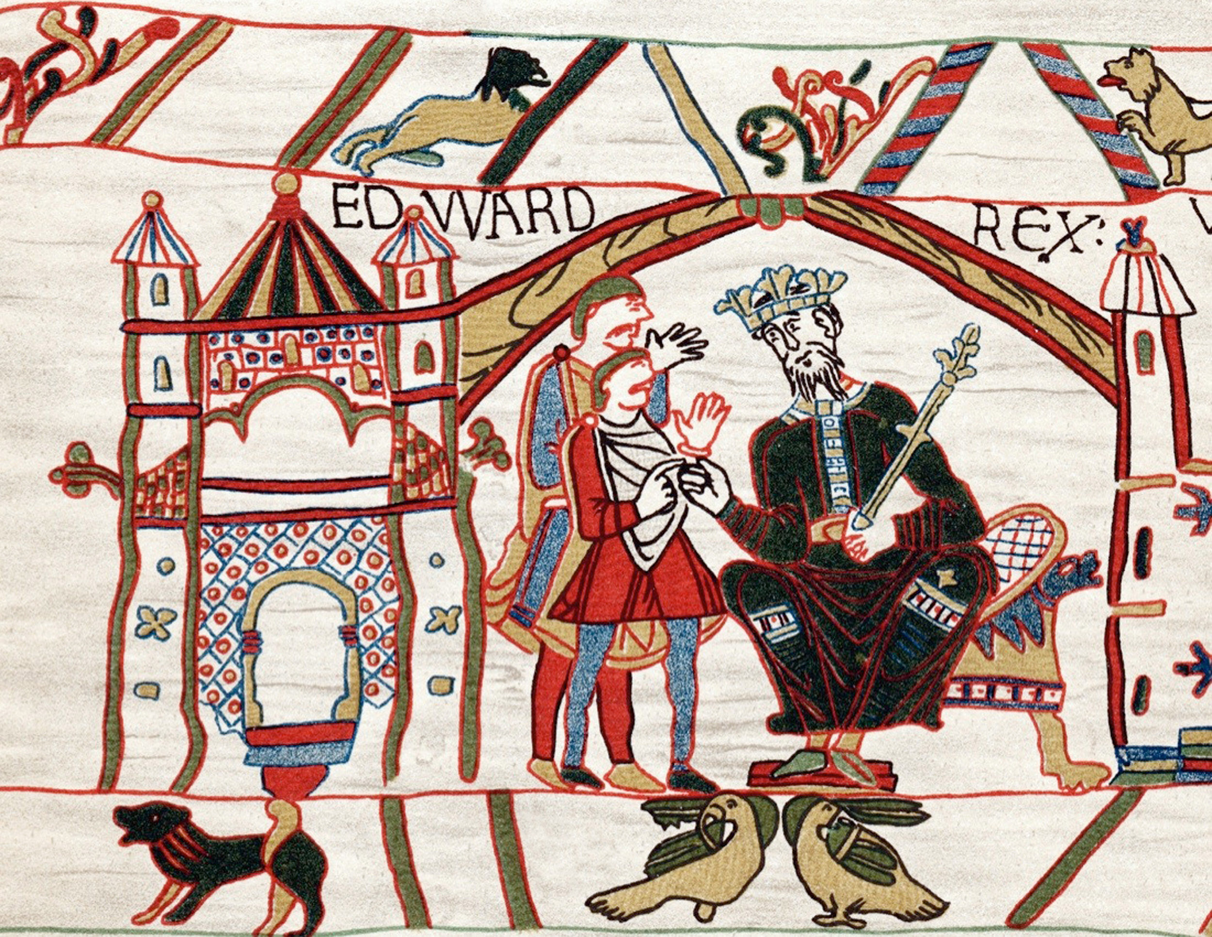 Bayeaux Tapestry Detail 