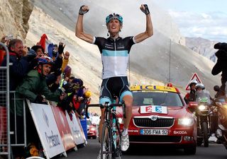 Andy Schleck wins, Tour de France 2011, stage 18