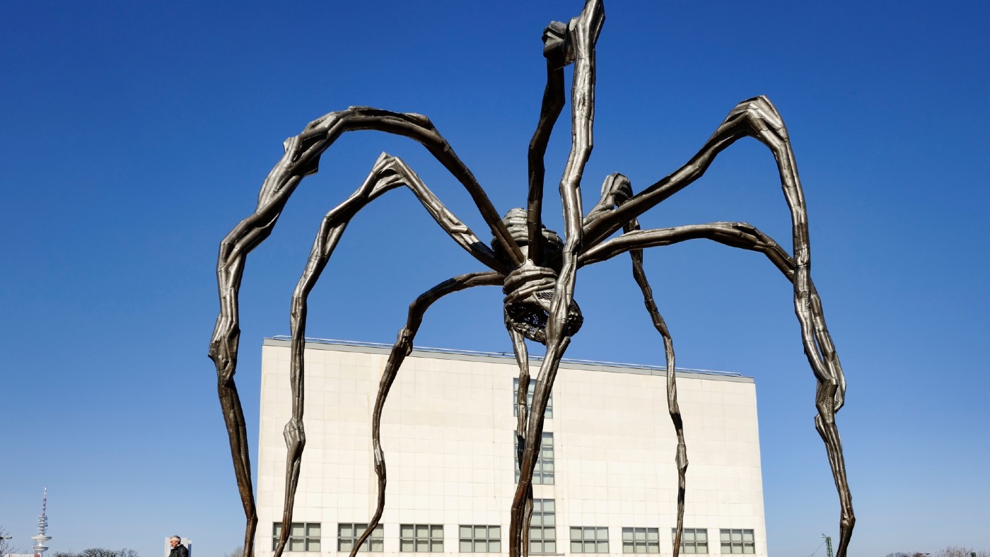 A Louise Bourgeois spider sculpture in Hamburg