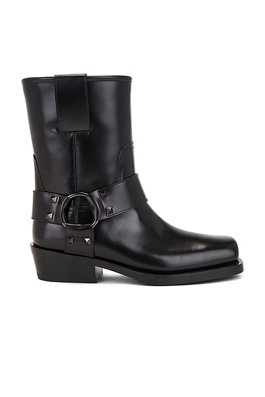 Rockstud Biker Boot
