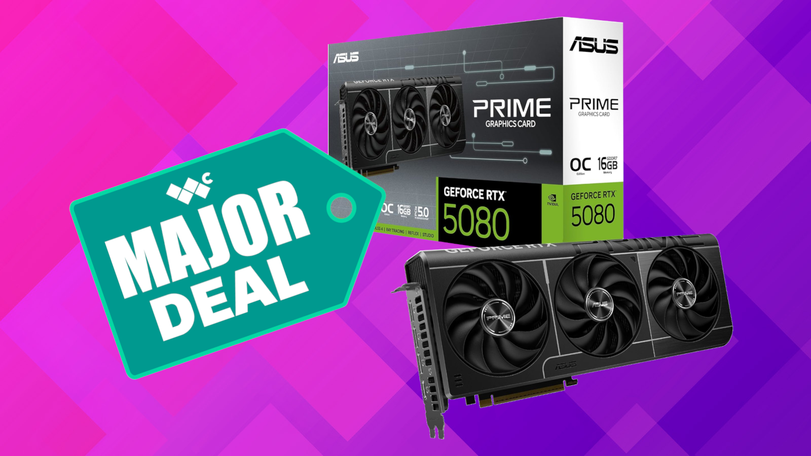 ASUS RTX 5080 Black Friday deal