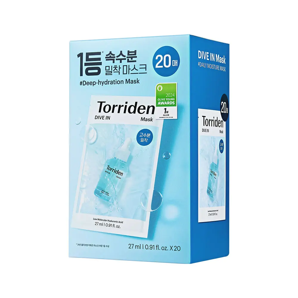 Torriden, Dive In Low Molecular Hyaluronic Acid Mask Sheet