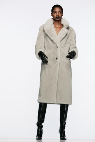 Long Faux Fur Coat