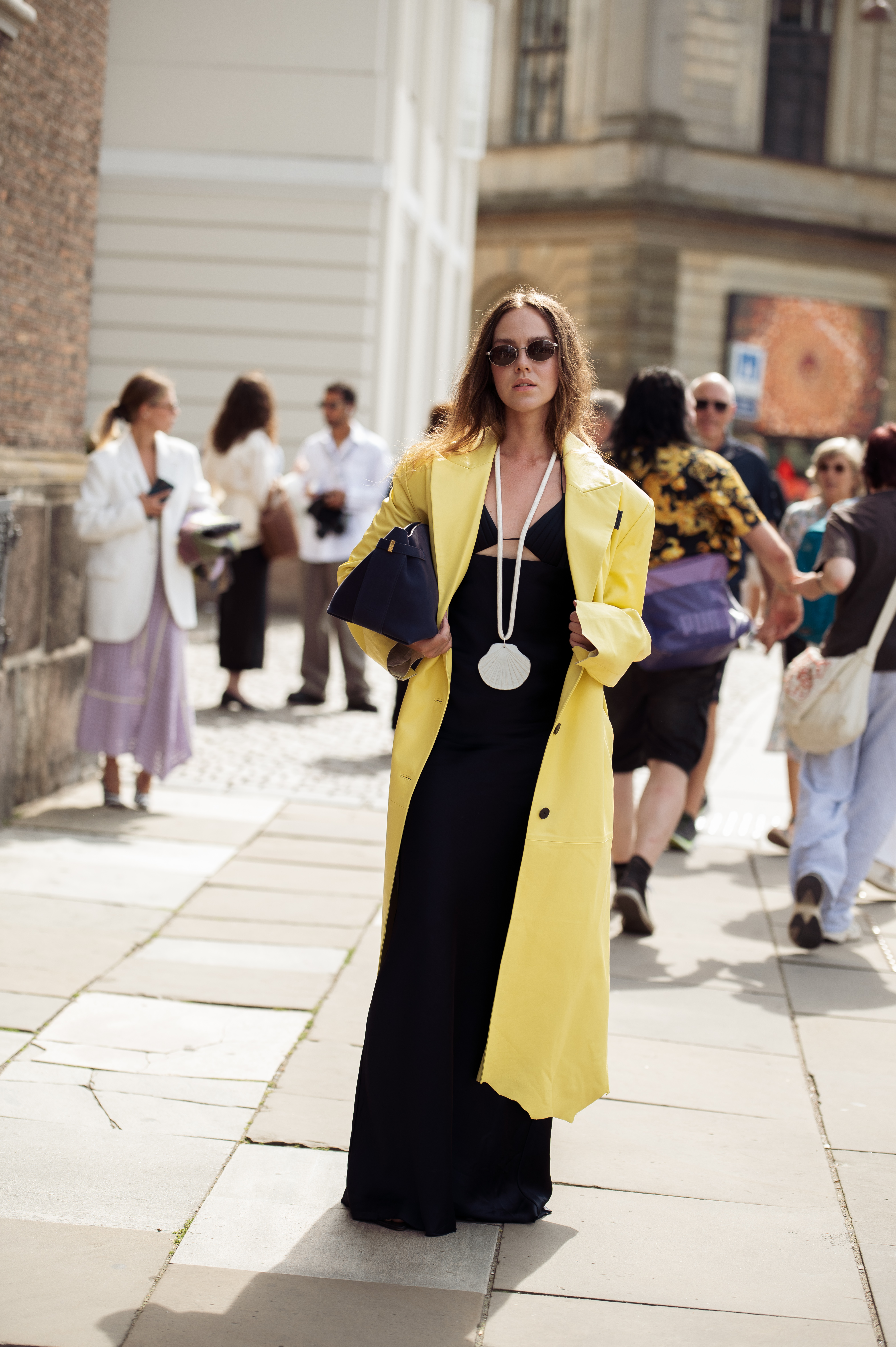 An image of the rope accessory trend at Copenhagen Fashion Week.