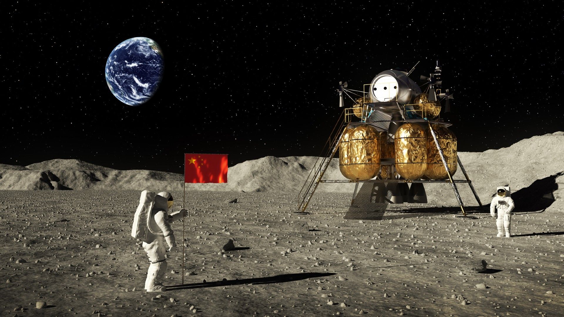 The race back to the moon: What if China lands its astronauts first ...