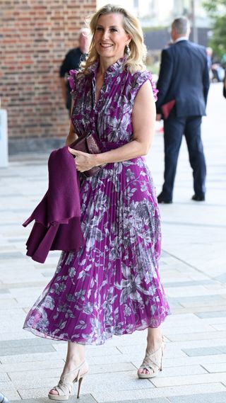 Sophie, Duchess of Edinburgh attends a private screening of "Rhino Man", hosted by United For Wildlife at Battersea Power station on June 13, 2023