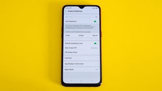 Color controls for the Oppo RX17 Neo