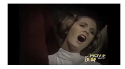 Princess Leia sings the Star Wars theme song in a Christmas Special.