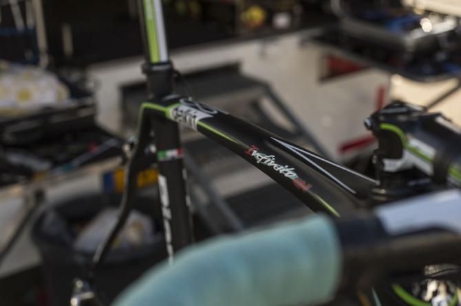 The Belkin mechanics build-up the Bianchi Infinito CV