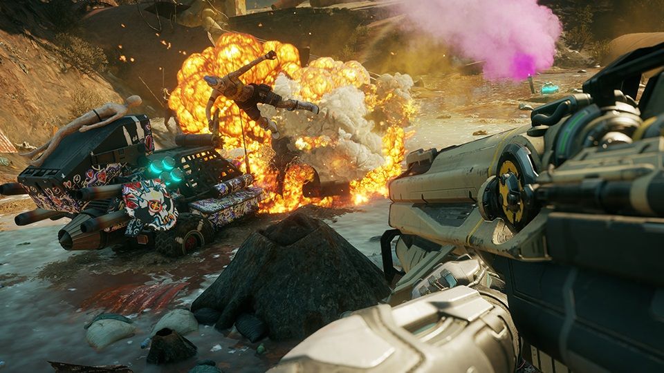 Rage 2 abilities video creatively kills about 38 goons