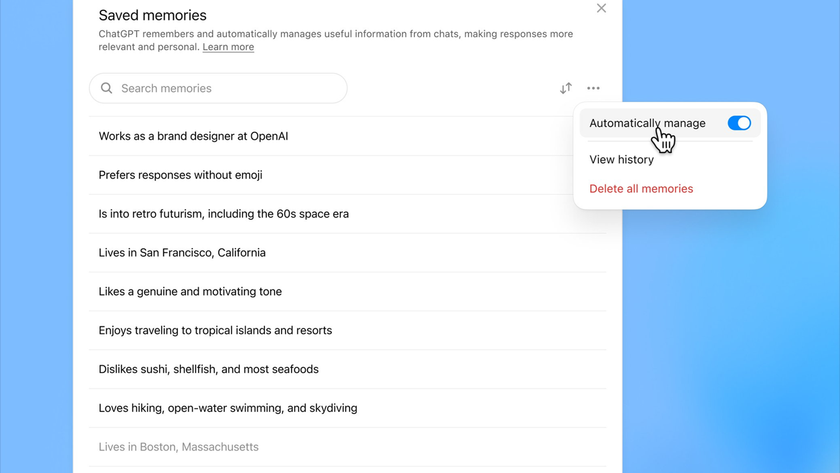 ChatGPT Memory Forget