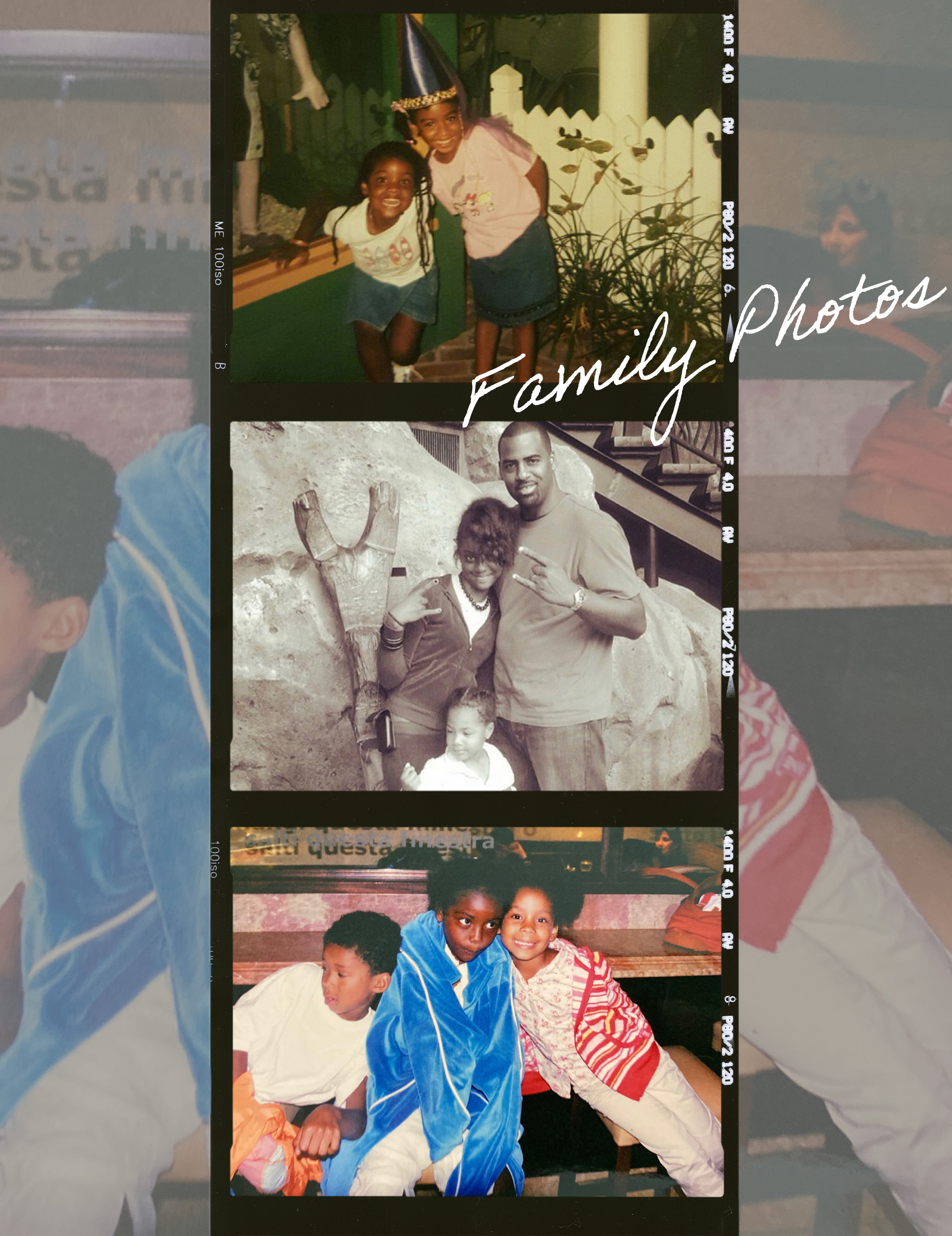 photos of Justine &amp;amp; Family over the years