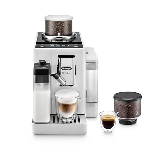De'longhi Rivelia Automatic Espresso Machine With Grinder & Milk Frother