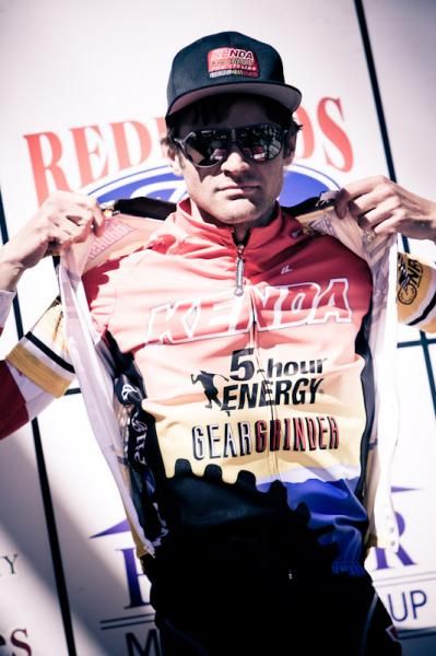 Phil Gaimon (Kenda/5 Hour Energy) was proud of his team today as he gets ready for another day in yellow.