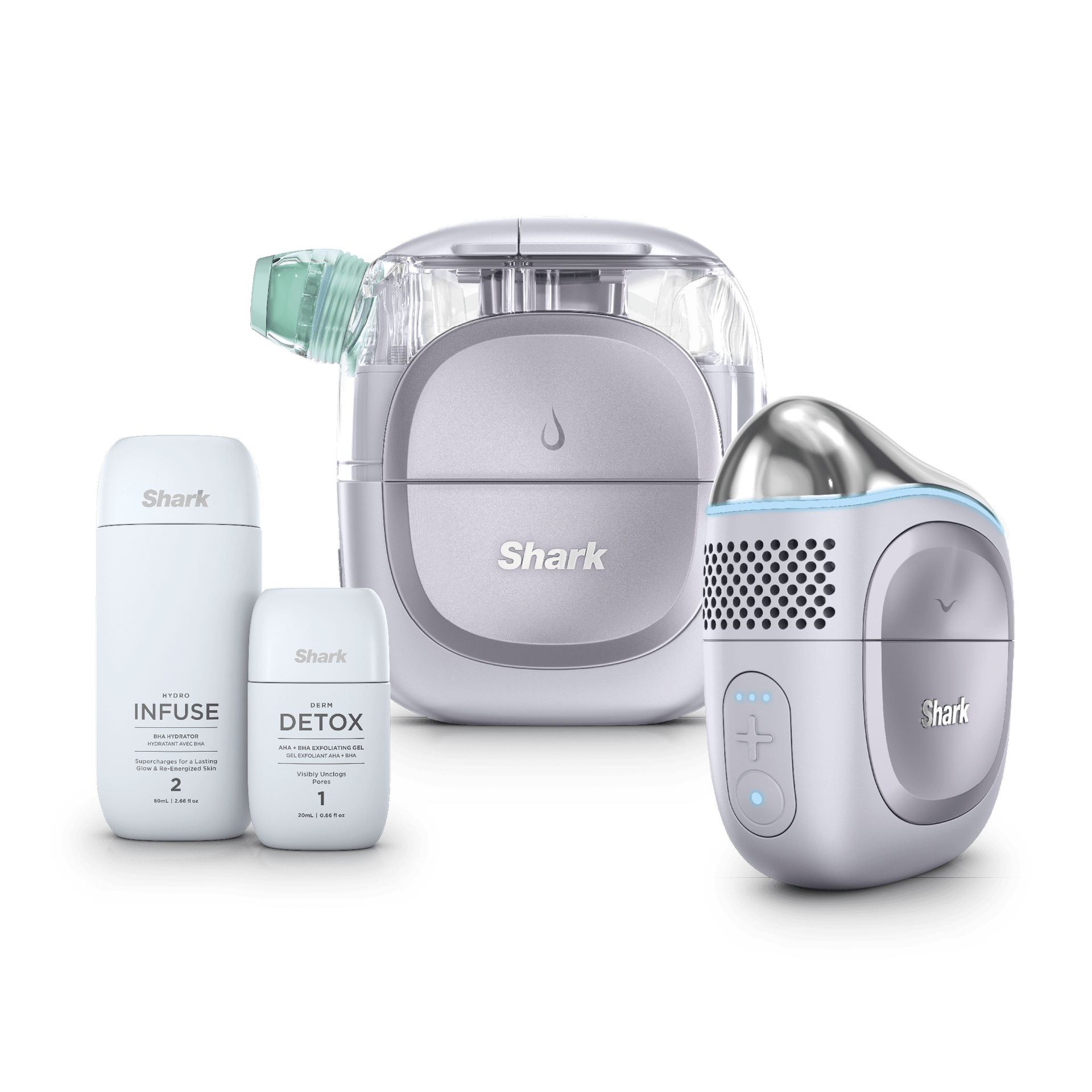Shark™ Facialpro™ Glow at Home Hydro-Powered Facial System, Lilac
