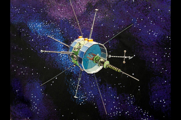 International Sun-Earth Explorer 3 Spacecraft Illustration