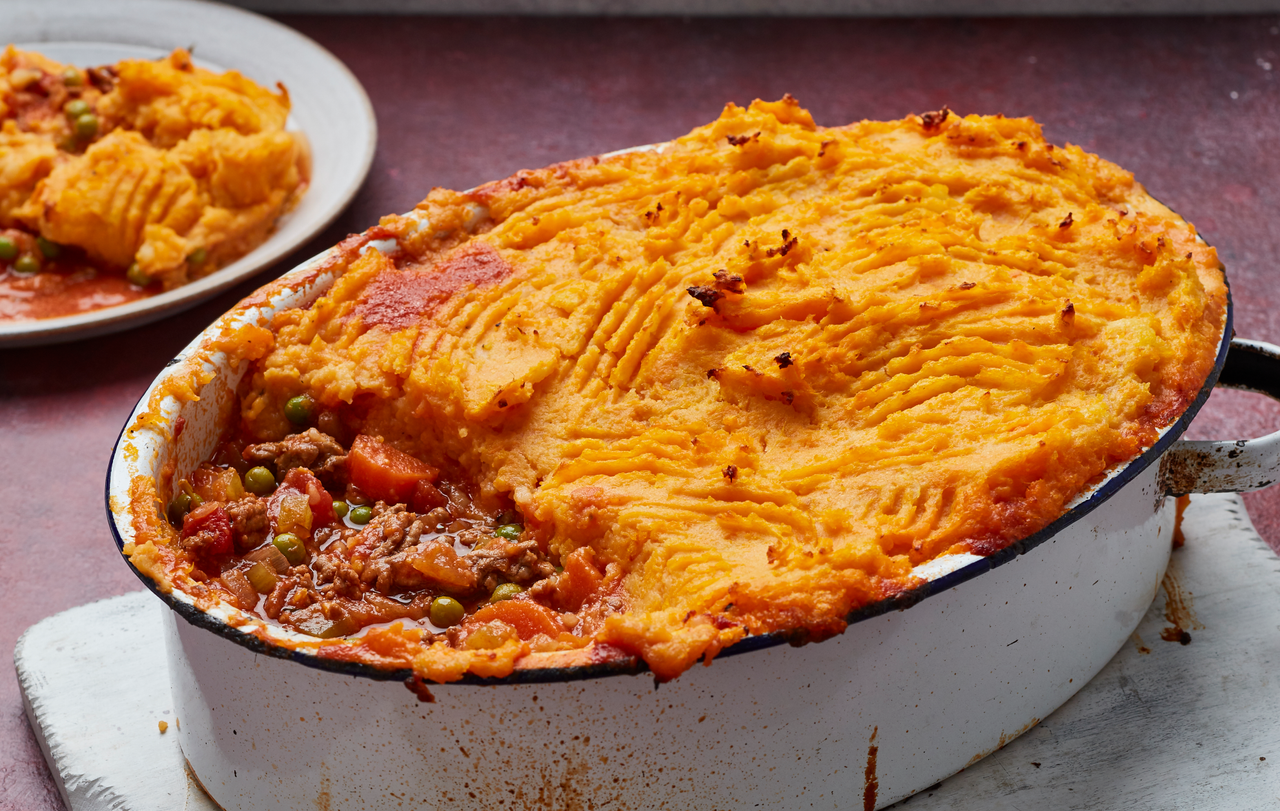 sweet potato shepherd&#039;s pie