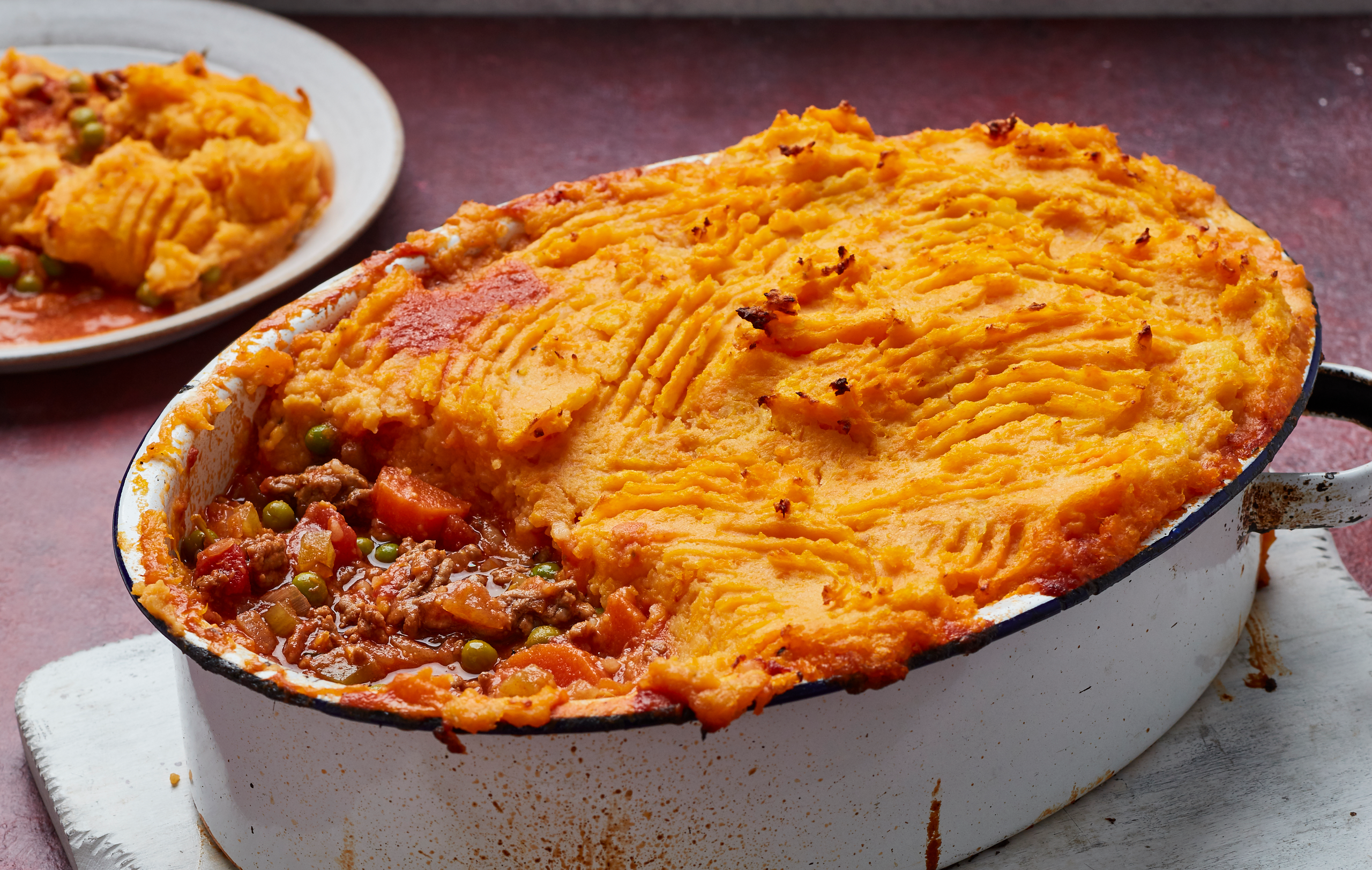 Sweet potato shepherd&rsquo;s pie recipe