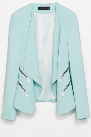 Zara Blazer With Zips, £79.99