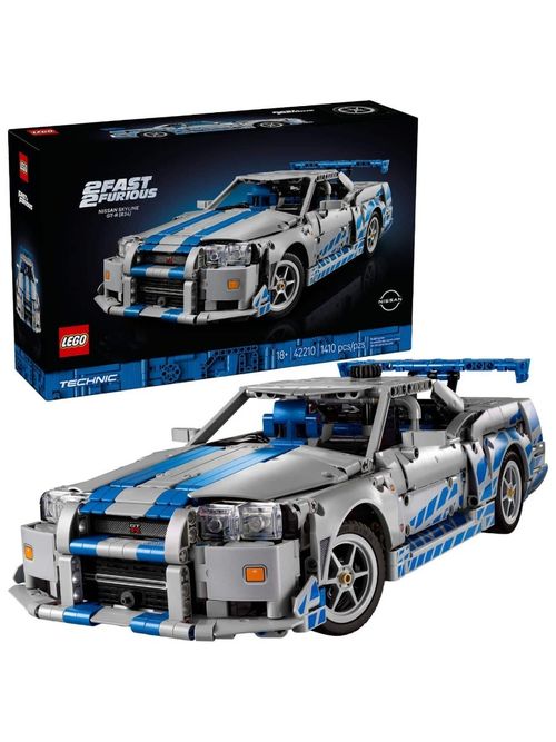 Lego Technic 2 Fast 2 Furious Nissan Skyline GT-R (R34) 42210
