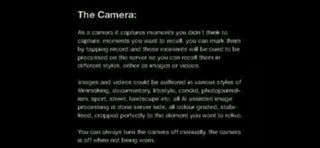 New Humane AI wearable camera in development