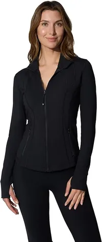 90 Degree By Reflex Full Zip Running Track Jacket (Women's)
