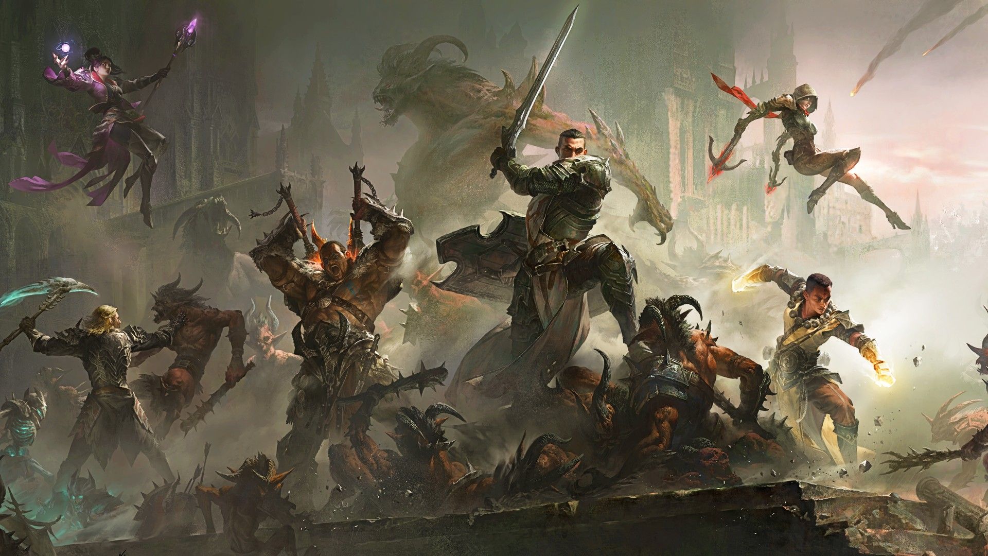 Immortal people. Diablo Immortal Wallpaper. Diablo.