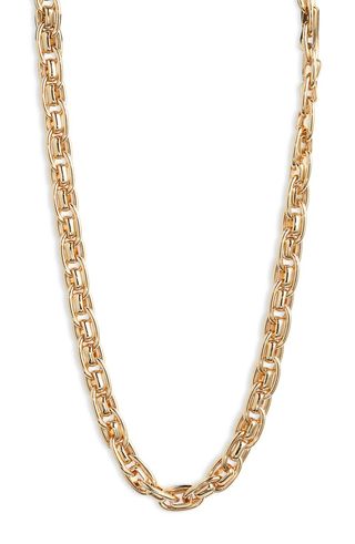 Luxe Double Curb Chain Necklace