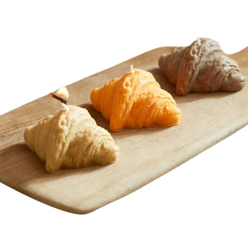 LA REDOUTE INTERIEURS X CÔTE, Breakfast Croissant Candles Trio