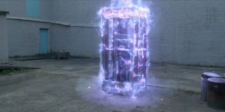 Bill and Ted Face The Music phone booth time travel