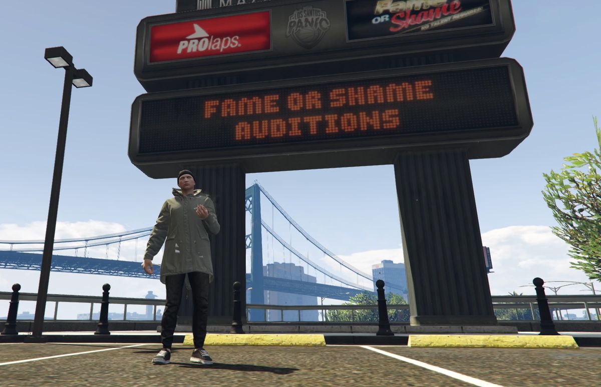 I sang at a faux-American Idol audition and started a riot in a GTA 5 rolep...