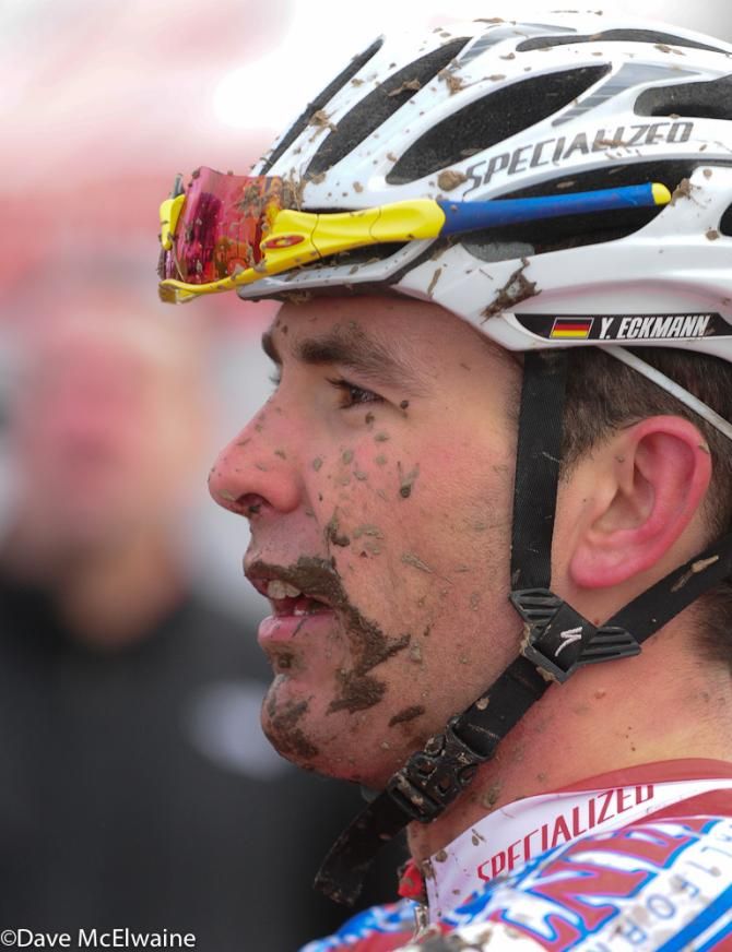 Yannick Eckmann (California Giant Berry/Specialized) at the finish