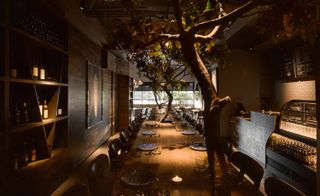 Dining area at the Go Eat Tapas Dining Bar