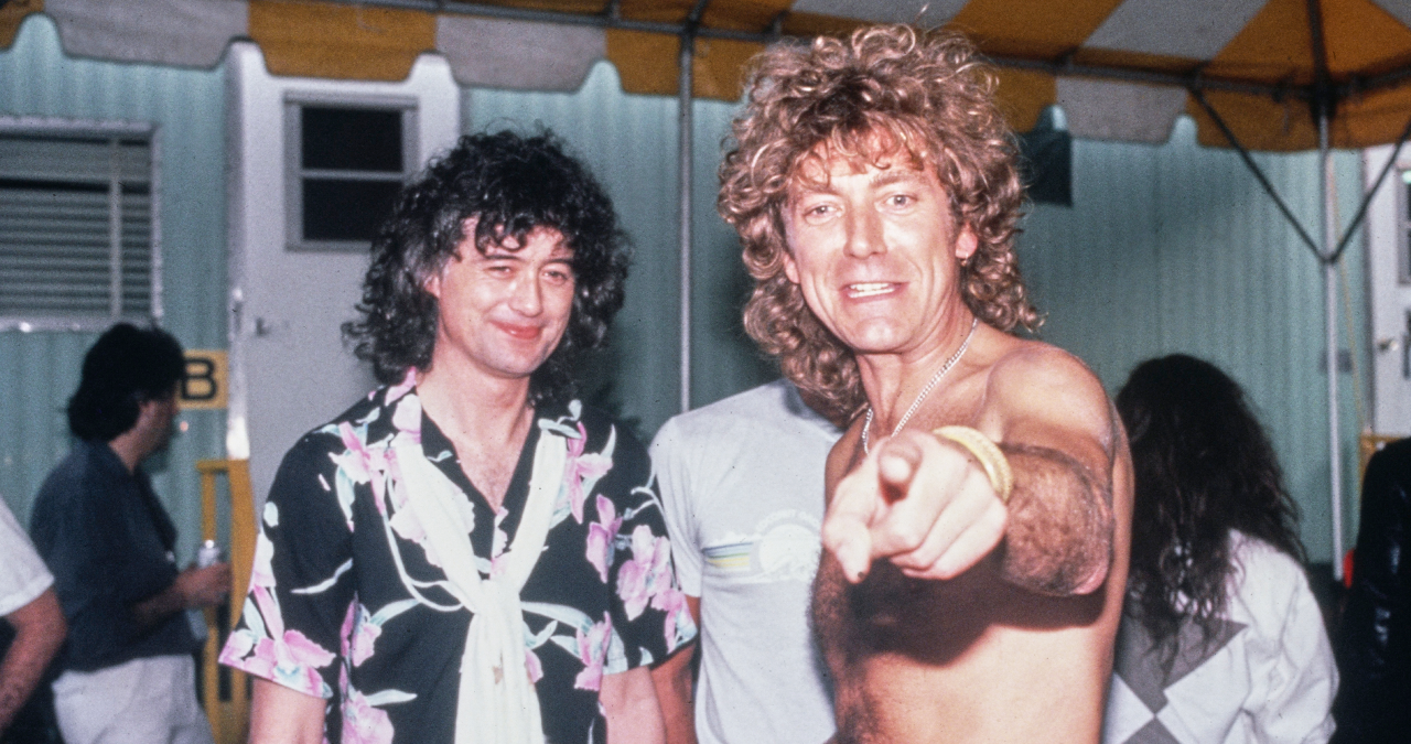 Led Zeppelin at Live Aid
