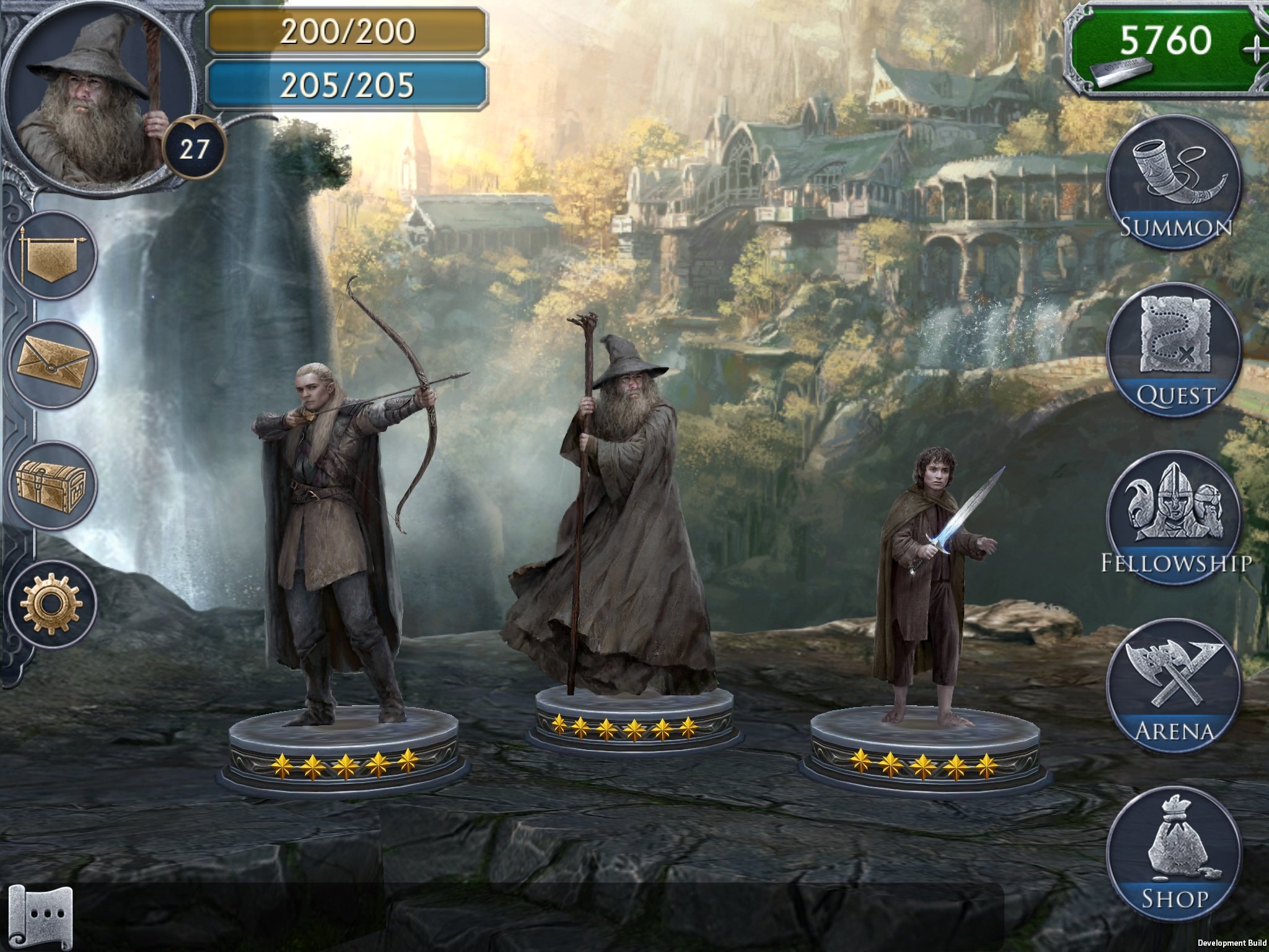 Collect heroes to battle in Lord of the Rings Legends of MiddleEarth