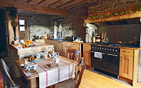 renovated farm kitchen by real homes