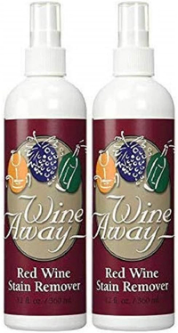 Wine Away Red Wine Stain Remover, $16.99 for 1 12oz bottle and one 2oz bottle