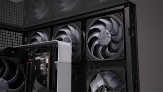 Noctua's NF-A12x25 G2 in black, in a gaming PC