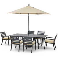 Agio, Astaire Outdoor 7-Piece Dining Set: was $3,149 now $1,399