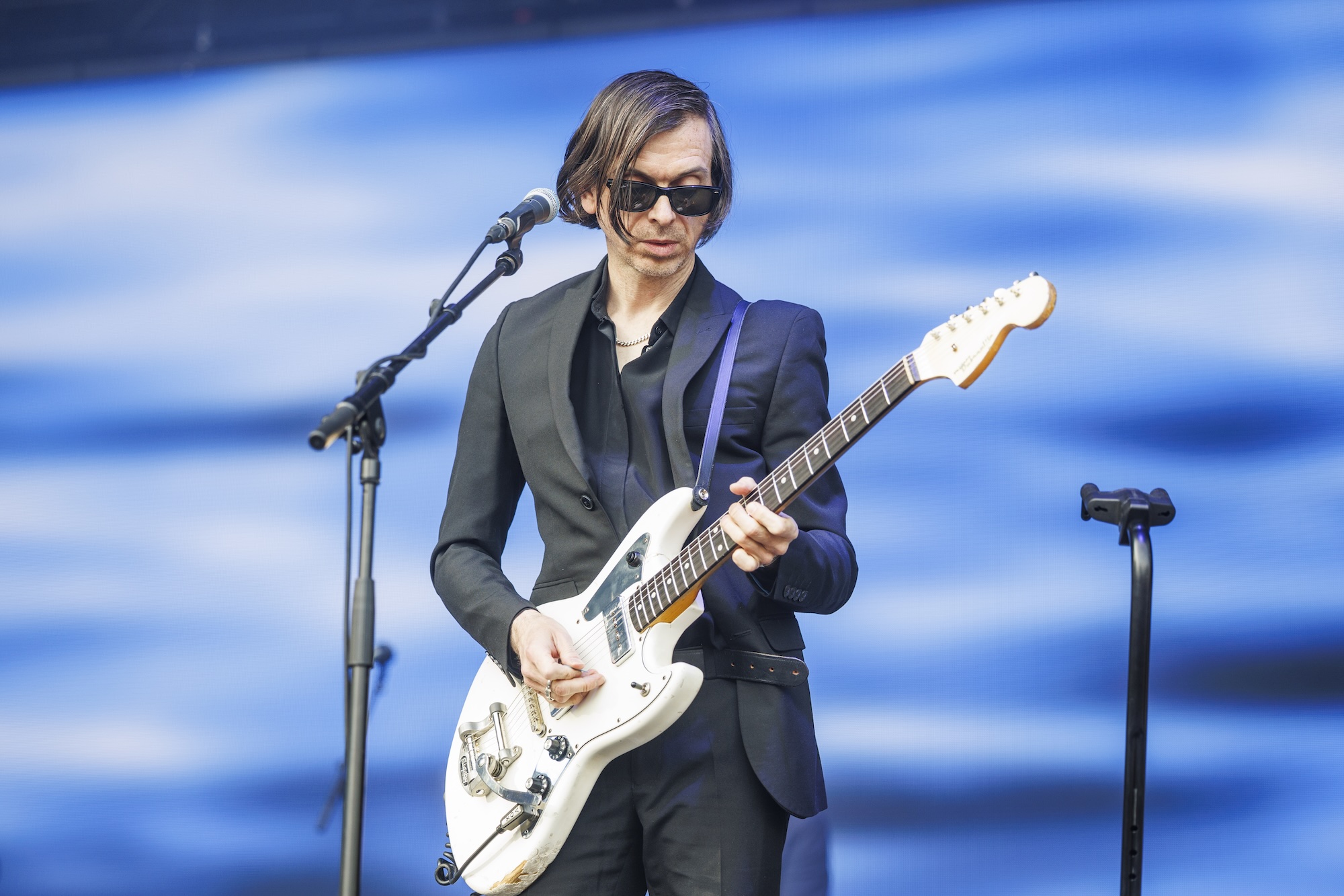 Barrie Cadogan performs on stage at the Bergenfest in Bergen, Norway on June 12, 2025
