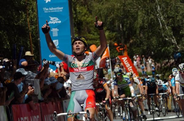 Job done: Cardoso winds down after his flying finish