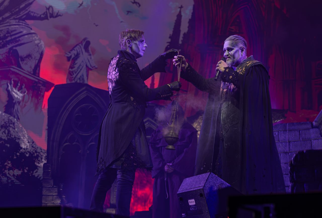 Powerwolf on stage