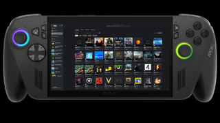Xbox Ally X running xbox app