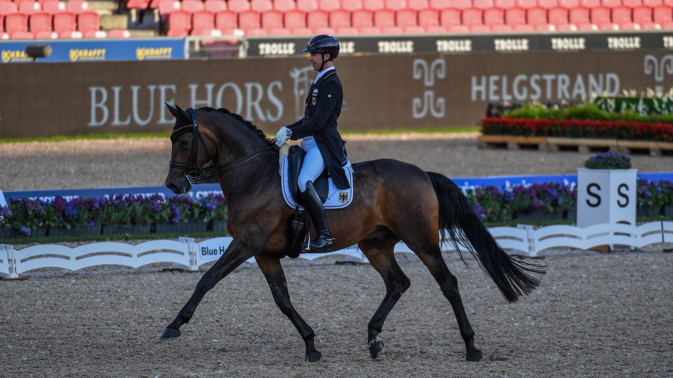 Benjamin Werndl and Famoso OLD at the World Dressage Championships 2022