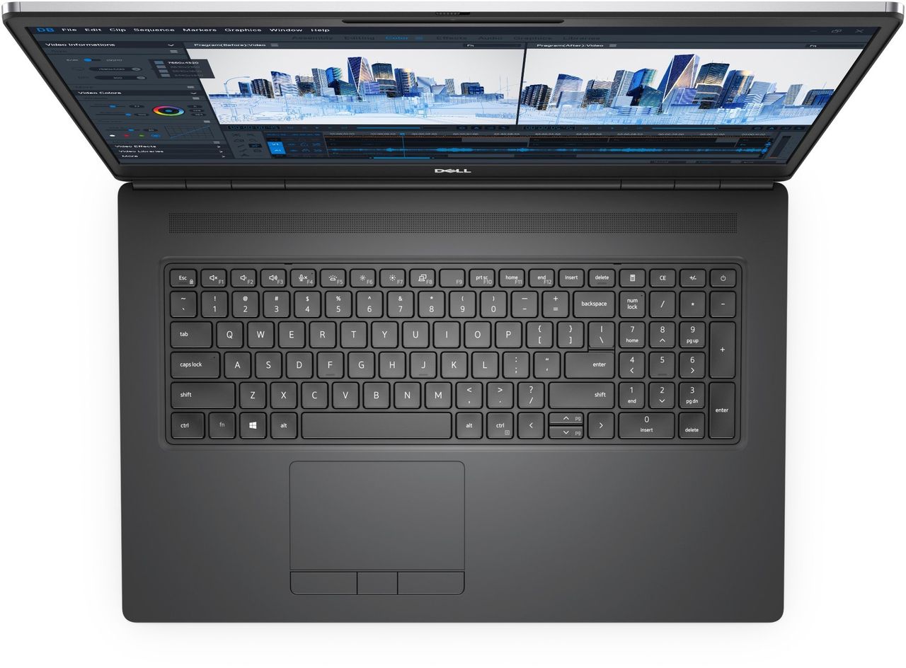 Precision 7760 Open Upward Keyboard