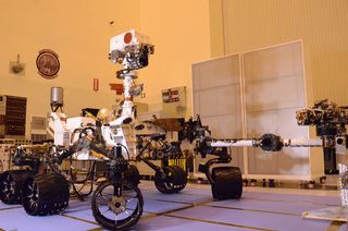 NASA Curiosity Mars Rover