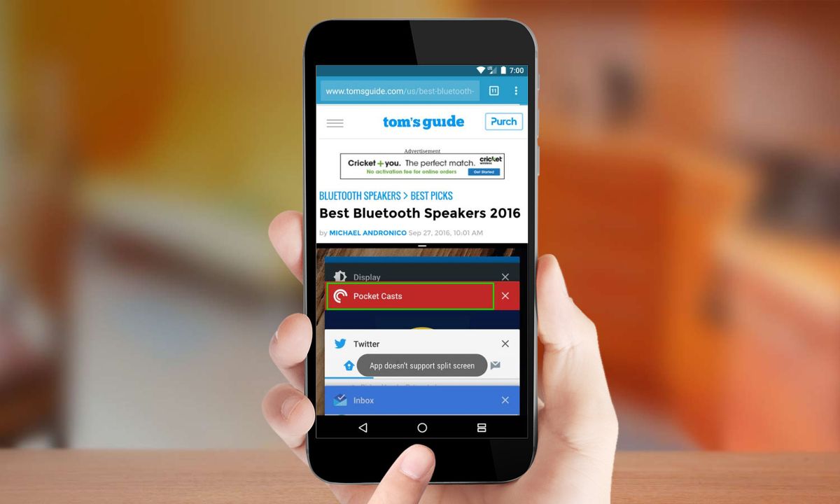 How to Use Multi-Window Mode in Android Nougat | Tom's Guide
